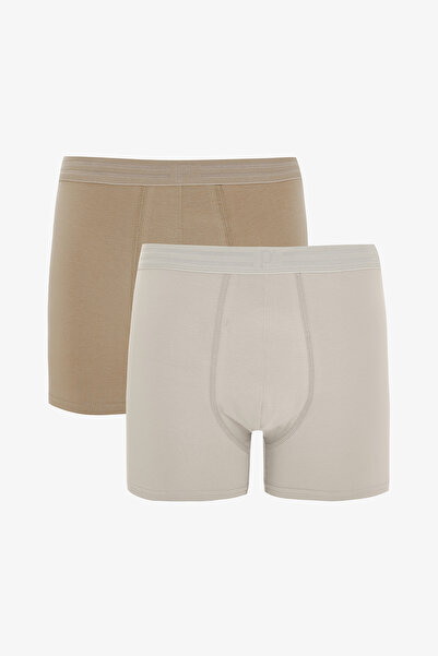 Penti Herren Baumwoll Basic Multicolor 2er Pack Boxershorts