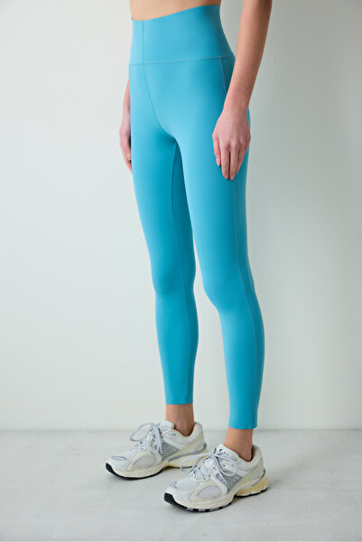 Penti Grüne, knöchellange Leggings mit hoher Taille