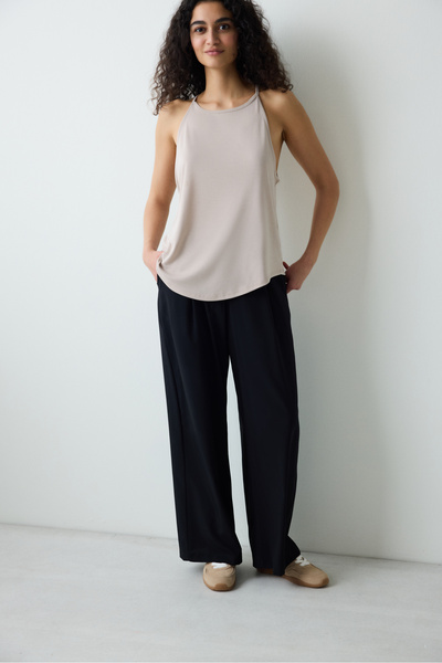 Penti Light Beige Tank Top with Back Detail