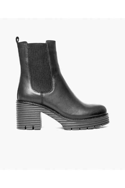 Greyder Kadın Siyah Hakiki Deri Topuklu Bot 3K2DB32921