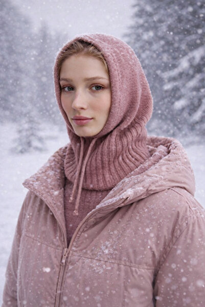 laviyonsa Balaclava cu snur de tricotaje