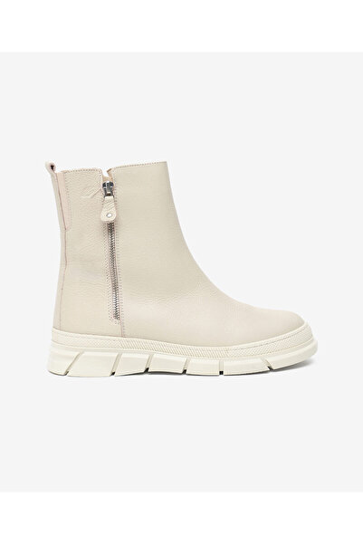 Greyder Kadın Ekru Hakiki Deri Bot 5K2UB32673