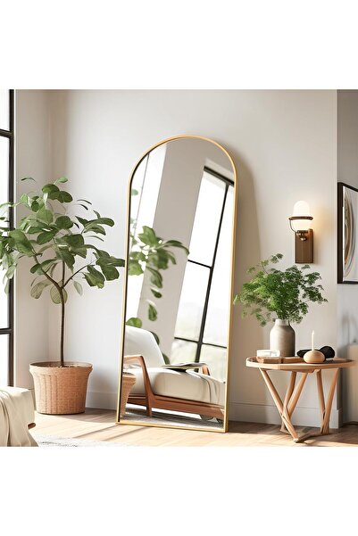 VALUE Modern curved mirror measuring {180x60} cm.