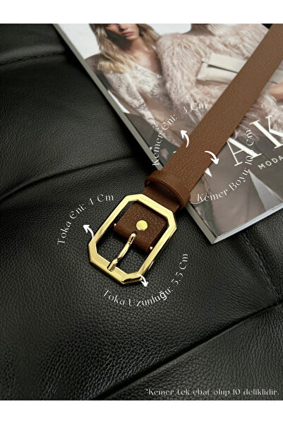 Fiori Curea pentru femei cu cataramă în colț, centură pentru pantaloni, centu...