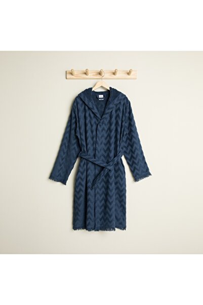 Linens Noire Pamuk L/Xl Bornoz Lacivert