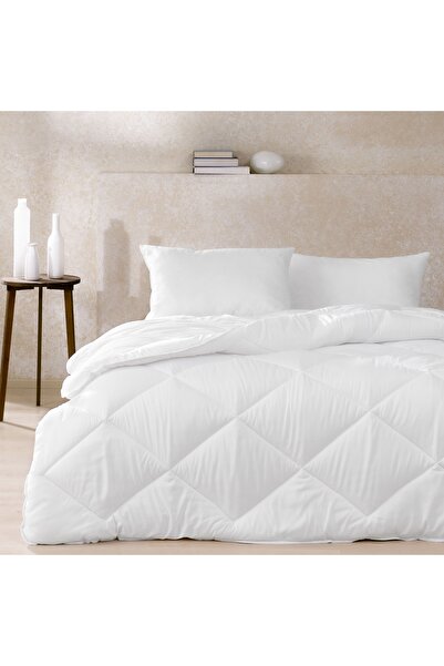 Taç Comfort Mikrofiber Çift Kişilik Yorgan Beyaz