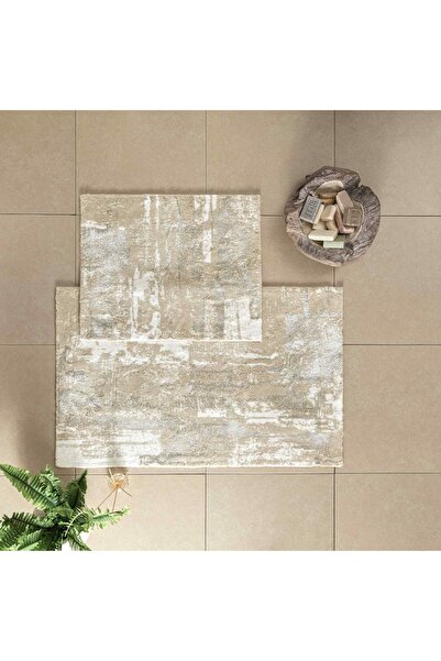 Taç Vega 2'li Pamuklu Paspas Bej