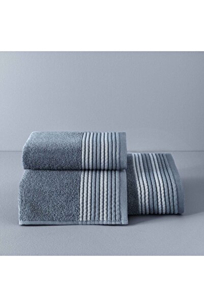 Taç Butik Doğu Ekspresi Pamuk Banyo Havlusu Mavi 70x140