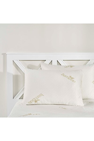 Linens Saltele de pernă standard din bambus de lux rezistente la lichide