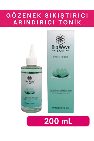 BIO WAVE Pore Reducer & Clarifying Tonic 200 mL Gözenek Sıkılaştırıcı ve Arın...