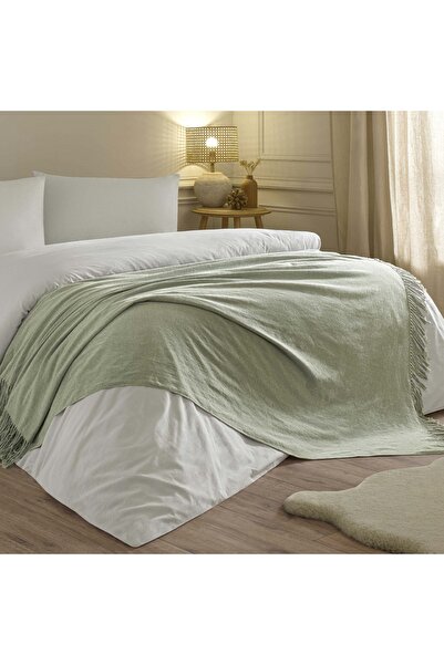 Linens بطانية سنويفي / بطانية تلفزيون خضراء لشخص واحد