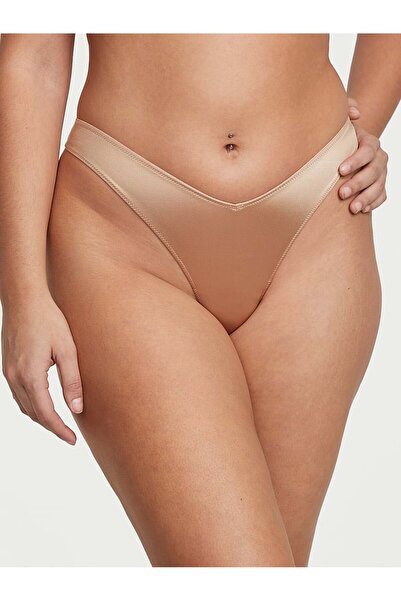 Victoria's Secret Arkası Askılı Derin Bacak Kesim Tanga