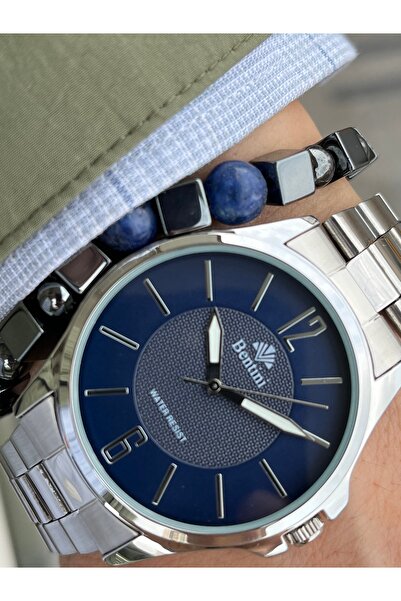 Bentini Men's Wristwatch - Guaranteed, Waterproof and Rustproof, Colorfast St...