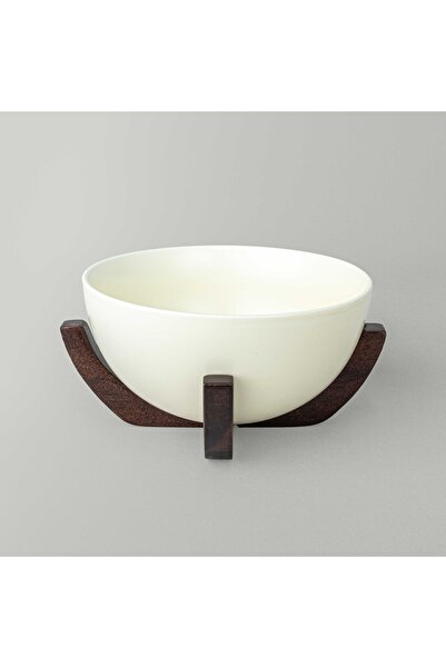 Linens Curve 18 cm Sunum Kasesi Ekru