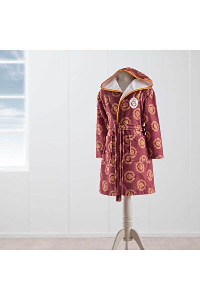 Taç Lisanslı Galatasaray 1905 6-8 Yaş Çocuk Baskılı Bornoz