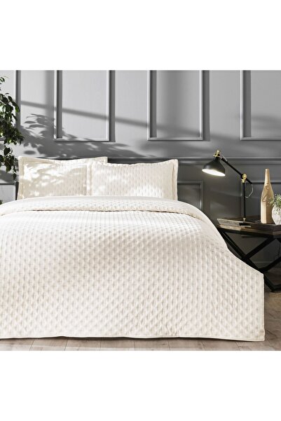 Linens Set cuvertură de pat dublu Gardenia Beige