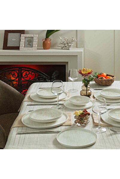 Pierre Cardin Mila Porselen 24 Parça Yemek Takımı