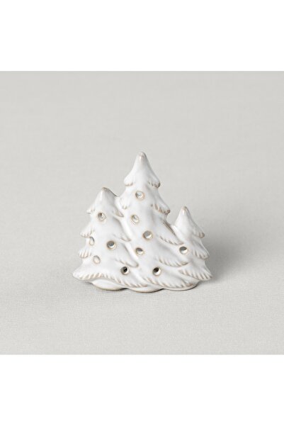 Linens Tree 8x7x9 cm Mumluk 8x7x9 cm Ekru