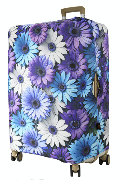 MY SARACİYE (My # 145 FLORI VIOLETTE) HUSĂ PENTRU VALIZĂ Dimensiune violet-ca...