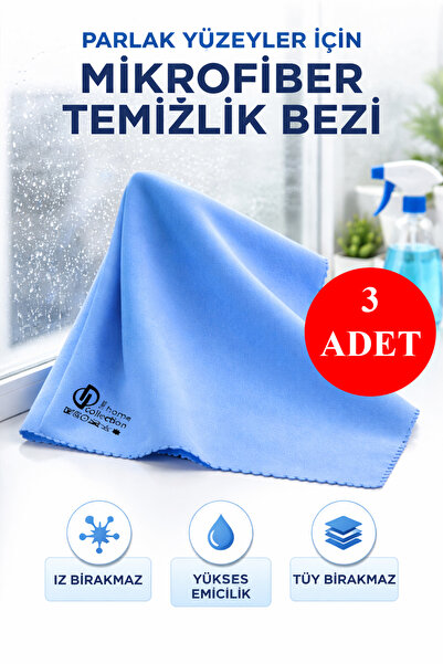 Dp Home Jumbo Boy Lakost Mikrofiber Cam Bezi, Ayna Bezi, Parlak Yüzey Bezi - ...