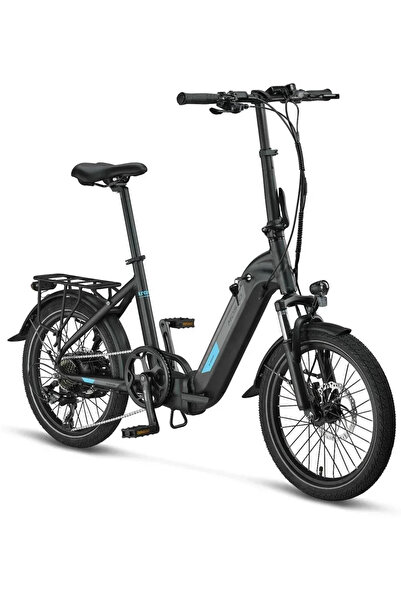 Mosso KRONOS ELEKTRİKLİ KATLANIR BİSİKLET 390H HYD 20 JANT 7 VİTES MAT SİYAH ...