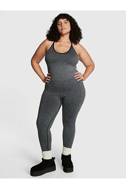 PINK Seamless Egzersiz Tulumu