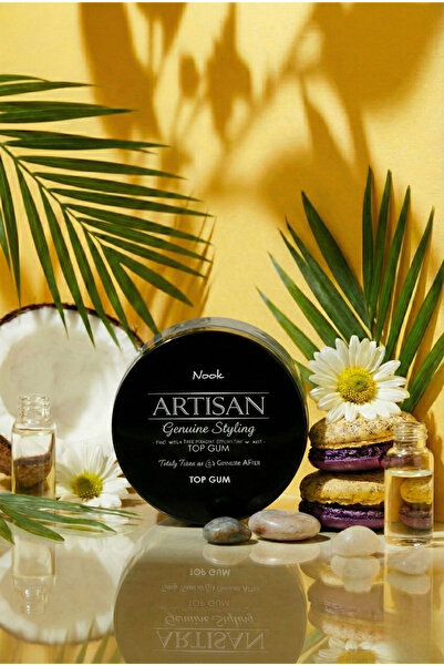 Nook Artisan Dağınık Görünüm İçin Doku Veren Esnek Tutuşlu Bal Bambu Özlü Wax...