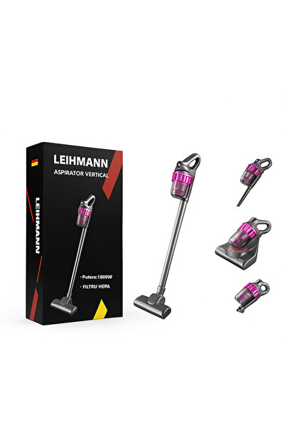 LEIHMANN Aspirator 4 in 1 cu acumulator