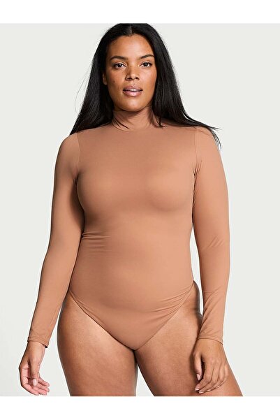 Victoria's Secret BODYWEAR by Victoria with FeatherSoft™ Balıkçı Yaka Bodysuit