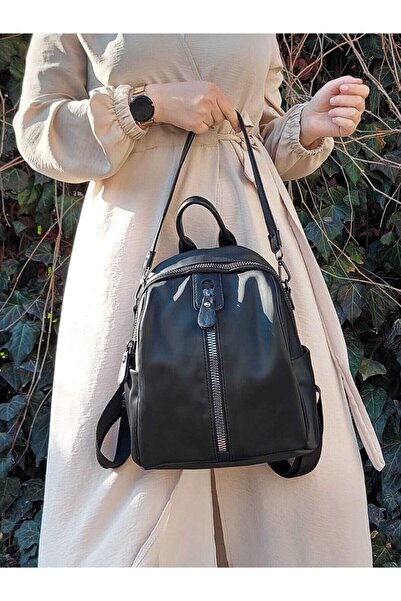 HBS حقيبة ظهر سوداء