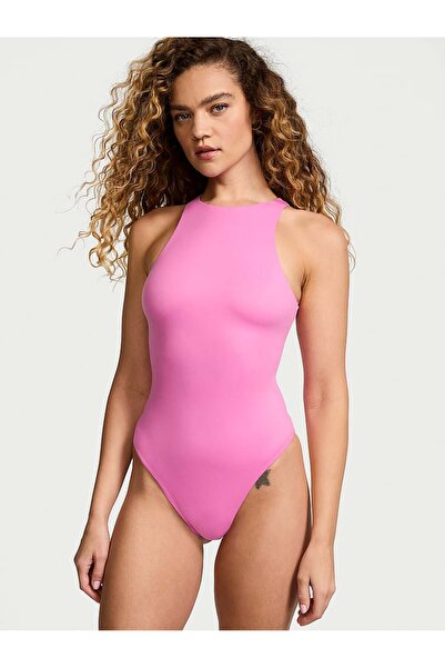 Victoria's Secret FeatherSoft™ BODYWEAR Yüksek Yakalı Body