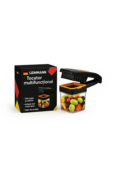 LEIHMANN Fruit and vegetable slicer, dices and shreds