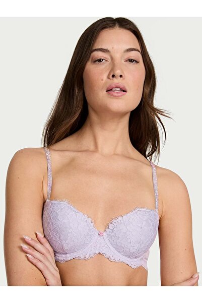 Victoria's Secret Twinkle Dantelli Klasik Toparlayıcı Demi Sütyen