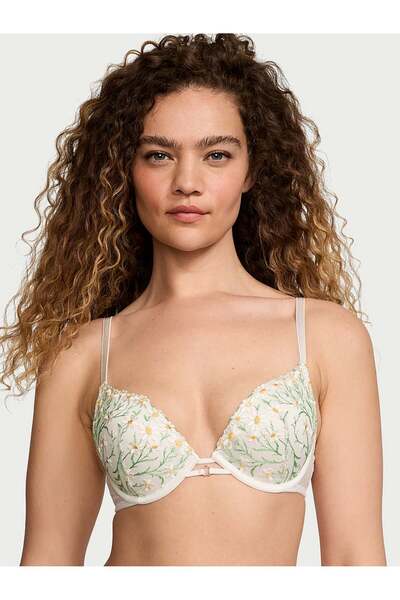 Victoria's Secret Papatya İşlemeli Push-Up Sütyen