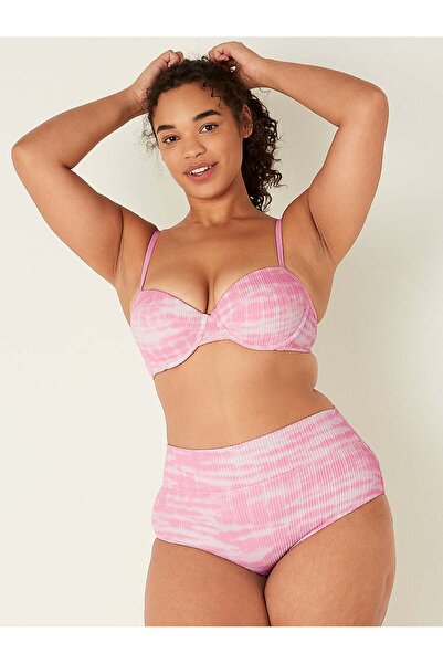PINK Krinkıl Yüksek Bel Shortie Bikini Altı