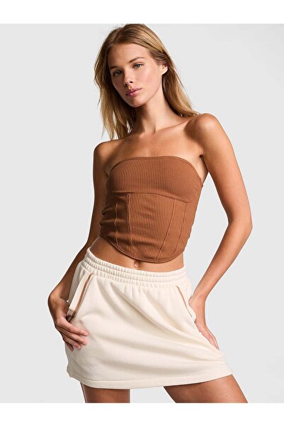 Victoria's Secret The Cinched Pamuklu Straplez Büstiyer