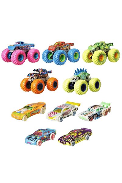 NW NessiWorld Hcb57 Glow-In-The-Dark Vehicles, Monster