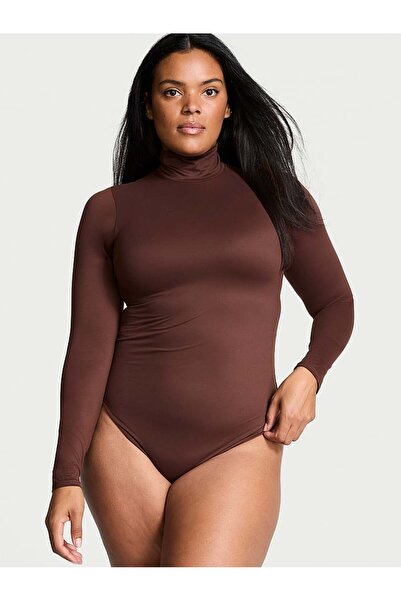 Victoria's Secret BODYWEAR by Victoria with FeatherSoft™ Balıkçı Yaka Bodysuit