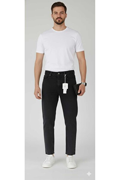 Forever Clever Gray Color Regular Waist Boyfriend Fit Leg Trousers