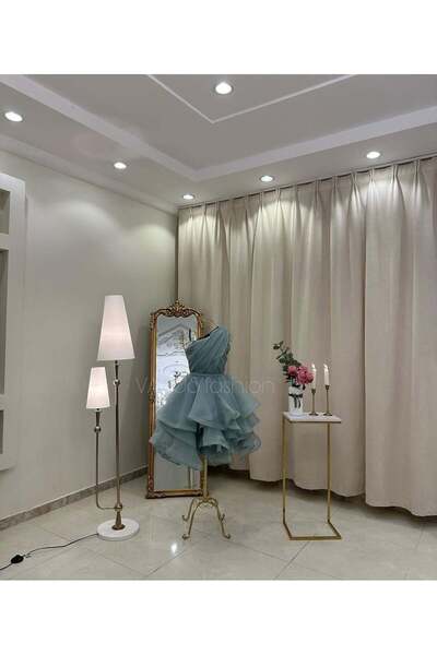 vanus fashion فستان سهرة قصير ( 7 الوان ) 4145