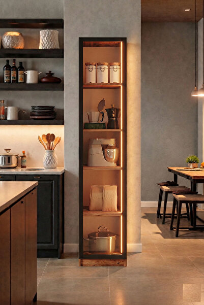 Avmpark Orea Tek Kapaklı Airfry Kiler Dolabı Çok Amaçlı Erzak Dolabı Atlantik...