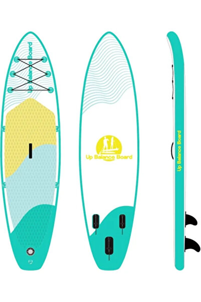Up Balance Board Şişme Sup Board/Stand Up Paddle Board 320X81X15 cm Yeşil