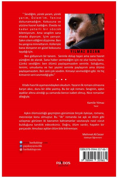 Paydos Yayıncılık Son Nefeste Aşk - Yılmaz Bozan