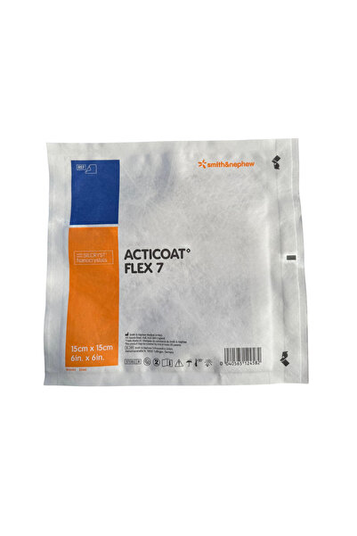 SMİTH & NEPHEW ACTICOAT Flex 7 Gümüş Kaplamalı Bariyer Örtü 15cm X 15cm