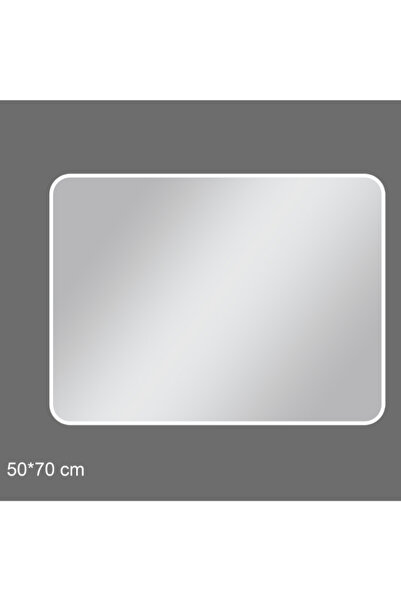Aqua Drops مرآة حمام مستطيلة بسيطة 50 × 70 سم