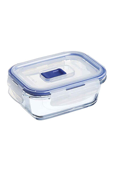 Luminarc علبة طعام بيور بوكس مربعة الشكل ذات حافة مسطحة سعة 380 مل