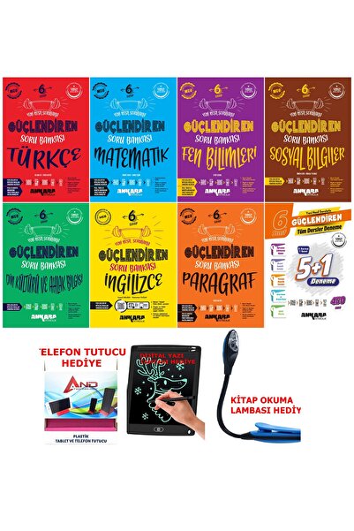 Ankara Yayıncılık 2026-2027 Müfredat 6 Sınıf Günlendiren Sorular Ve Denemeler
