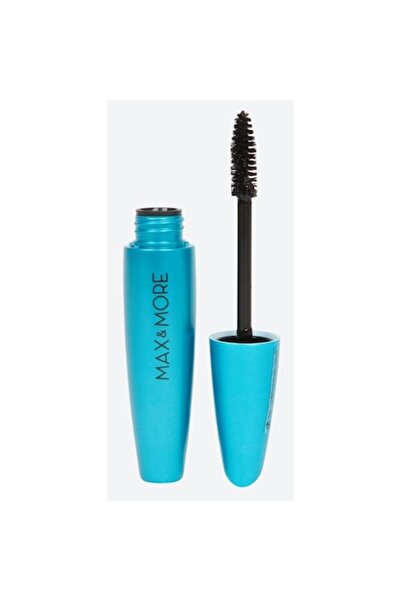 max&more Max & More Waterproof Mascara - Volume & Length, 11 ml