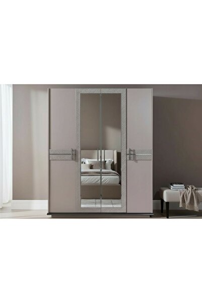 Vivense SAFİR GARDIROP, 4 KAPAKLI