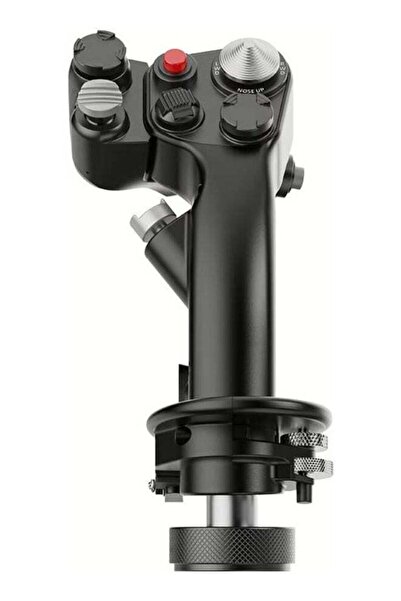 MOZA RACING MH16 Flightstick – 27 Inputs, ALPS 8-Way Thumbstick, Aluminum Alloy, Modular Design
